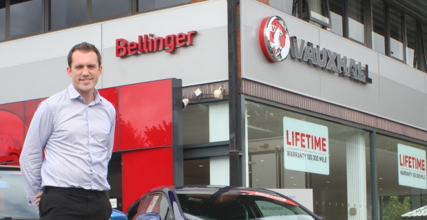 EdgePetrol Customer Oliver Dimbylow at the Bellinger Forecourt