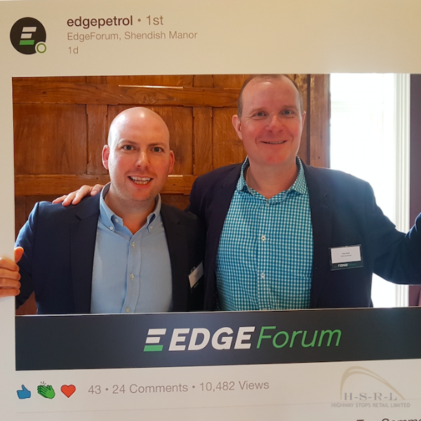 Gideon Carroll with Tony Head